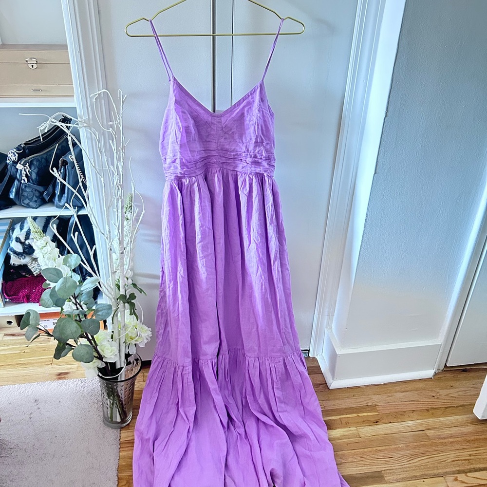 Brand new Steve Maden size S Lavender Spaghetti Strap Maxi Dress